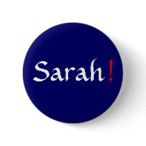 Sarah! Political Button
