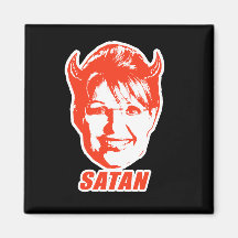 SARAH SATAN FRIDGE MAGNETS