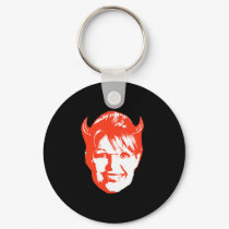 Sarah Satan keychains by AntiPalin Sarah Satan keychains