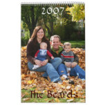 Sarah Version, The Beards, 2007 Calendar