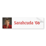 Sarahcuda '08 bumper stickers