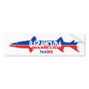SARAHCUDA bumper stickers