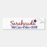 Sarahcuda (McCain Palin 2008) Bumper Sticker