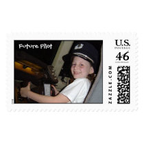 Sarah's Plane Stamp