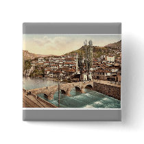 Sarajcvo (i.e., Sarajevo), looking toward Alifakov Button