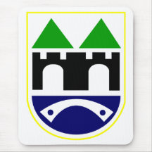 Sarajevo Coat of Arms Mouse Pads