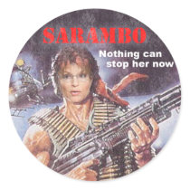 sarambo, sara, palin, rambo, john, j, sly, john, m stickers