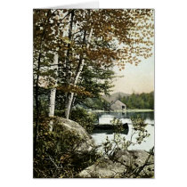 Saranac Lake, New York Greeting Cards