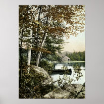 Saranac Lake, New York Poster