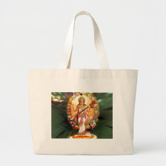 Saraswati Floral Tote Bag