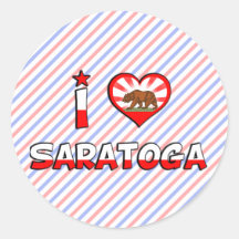 Saratoga, CA Stickers