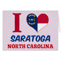 Saratoga, North Carolina Greeting Card