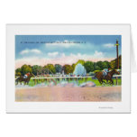 Saratoga Race Track Finish Line View cards