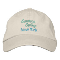 SARATOGA SPRINGS cap embroidered hats