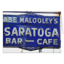 Saratoga, Terre Haute, IN Card