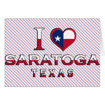 Saratoga, Texas Card