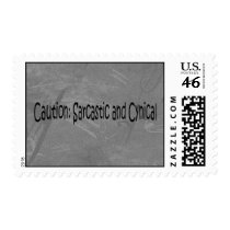 Sarcasic and Cynical Postage postage by ramey7 Sarcasic and Cynical Postage postage
