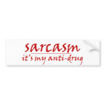 Sarcasm bumper stickers