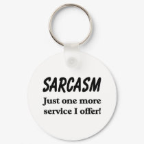 Sarcasm keychains by lookcrazy Sarcasm keychains