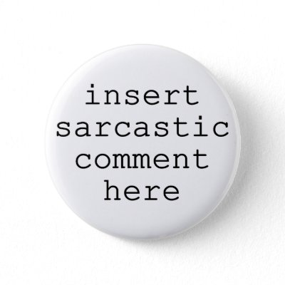 sarcasm button