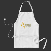Sarcastic Footsteps Apron aprons