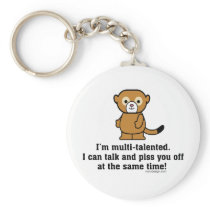 Sarcastic Monkey keychains