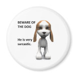 sarcastic-puppy magnets