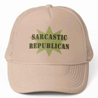 Sarcastic Republican hat
