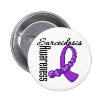 Sarcoidosis Awareness Gemstone Ribbon Pins