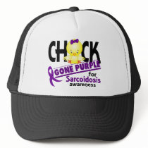 Sarcoidosis Chick Gone Purple 2 Hats