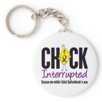 Sarcoidosis Chick Interrupted Key Chains