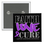 Sarcoidosis Faith Love Cure buttons