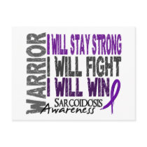 Sarcoidosis Warrior Post Card
