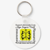Sarcoma Butterfly Inspirations keychains