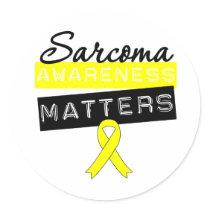 Sarcoma Cancer Awareness Matters stickers by cancerapparel Sarcoma Cancer Awareness Matters stickers