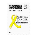 Sarcoma Cancer Awareness Ribbon Postage Stamps