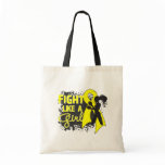 Sarcoma Cancer Fight Like A Girl Grunge bags