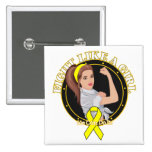 Sarcoma Cancer Fight Like A Girl Modern Rosie buttons