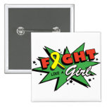 Sarcoma Cancer Fight Like A Girl POW! buttons