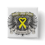 Sarcoma Cancer Hope Love Cure Pin