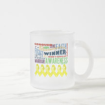 Sarcoma Cancer Inspirational Words Coffee Mugs