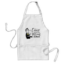 Sarcoma Cancer Picked The Wrong Diva Apron