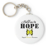Sarcoma Hold On To Hope Keychains