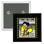 Sarcoma I Fight Like A Girl Battle buttons