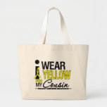 Sarcoma I Wear Yellow Ribbon For My Cousin Canvas Bag