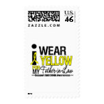 Sarcoma I Wear Yellow Ribbon For My Father-in-Law Stamp
