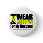 Sarcoma I Wear Yellow Ribbon For My Husband