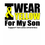 Sarcoma I Wear Yellow Ribbon For My  Son