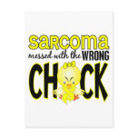 Sarcoma Messed With The Wrong Chick Post Card