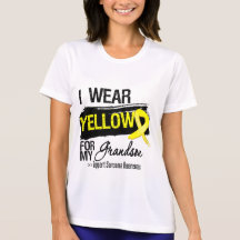Sarcoma Ribbon For My Grandson T Shirts